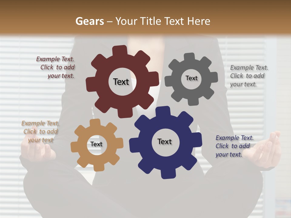 Employer Lifestyle Staff PowerPoint Template