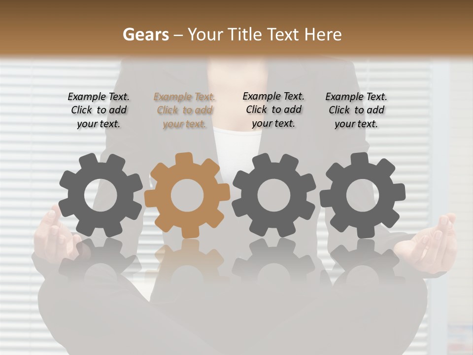Employer Lifestyle Staff PowerPoint Template