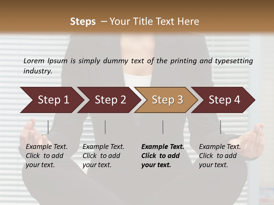 Employer Lifestyle Staff PowerPoint Template