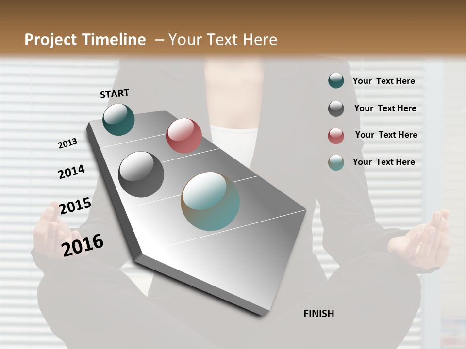 Employer Lifestyle Staff PowerPoint Template