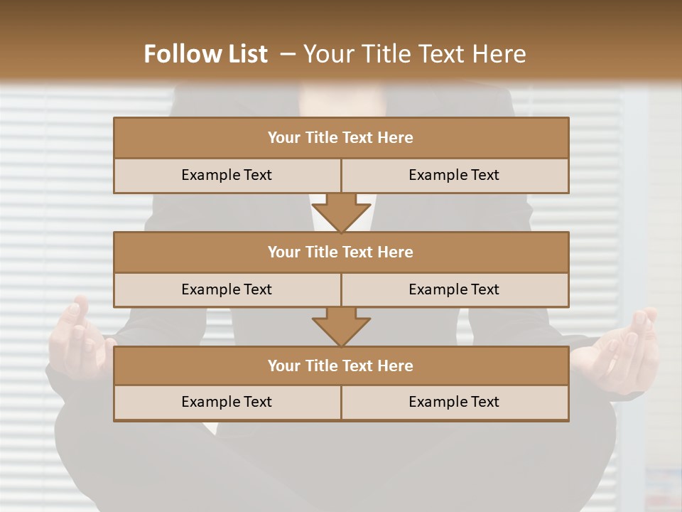 Employer Lifestyle Staff PowerPoint Template