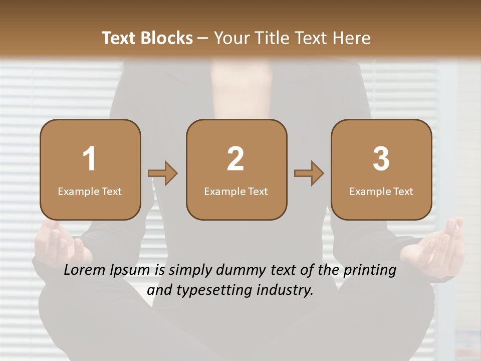 Employer Lifestyle Staff PowerPoint Template