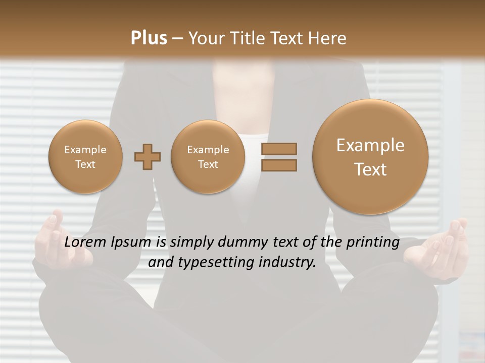 Employer Lifestyle Staff PowerPoint Template