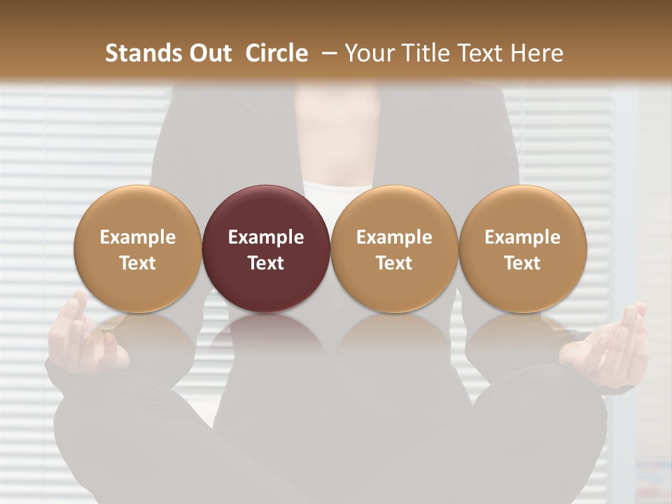 Employer Lifestyle Staff PowerPoint Template