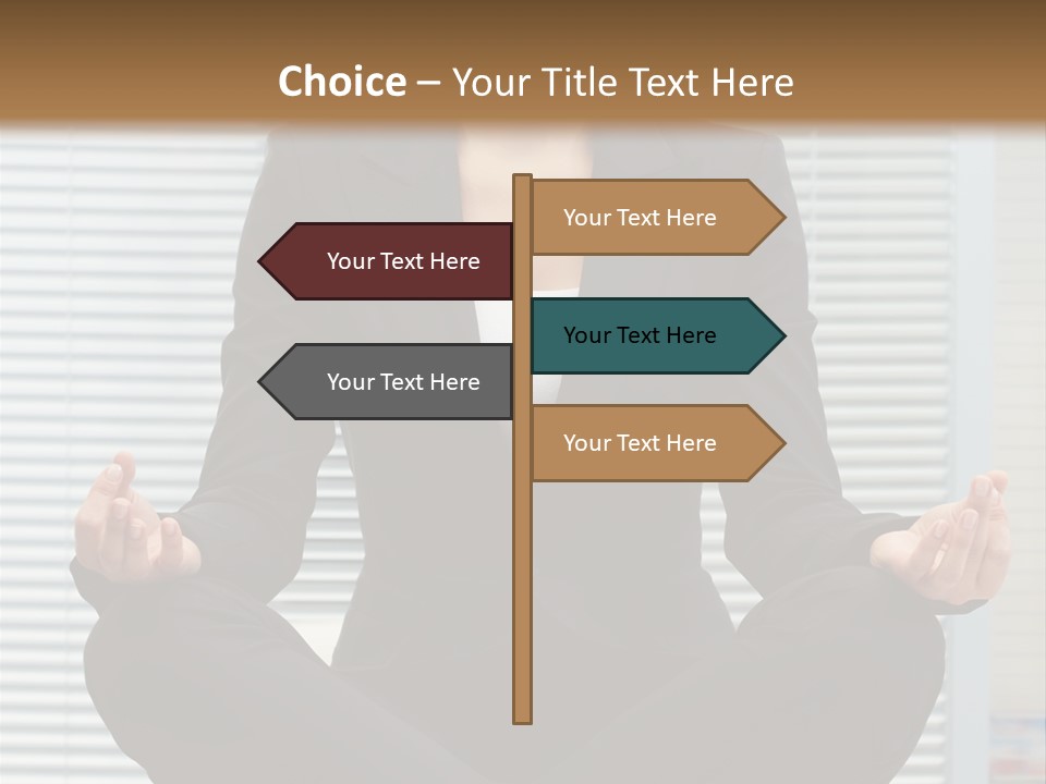 Employer Lifestyle Staff PowerPoint Template