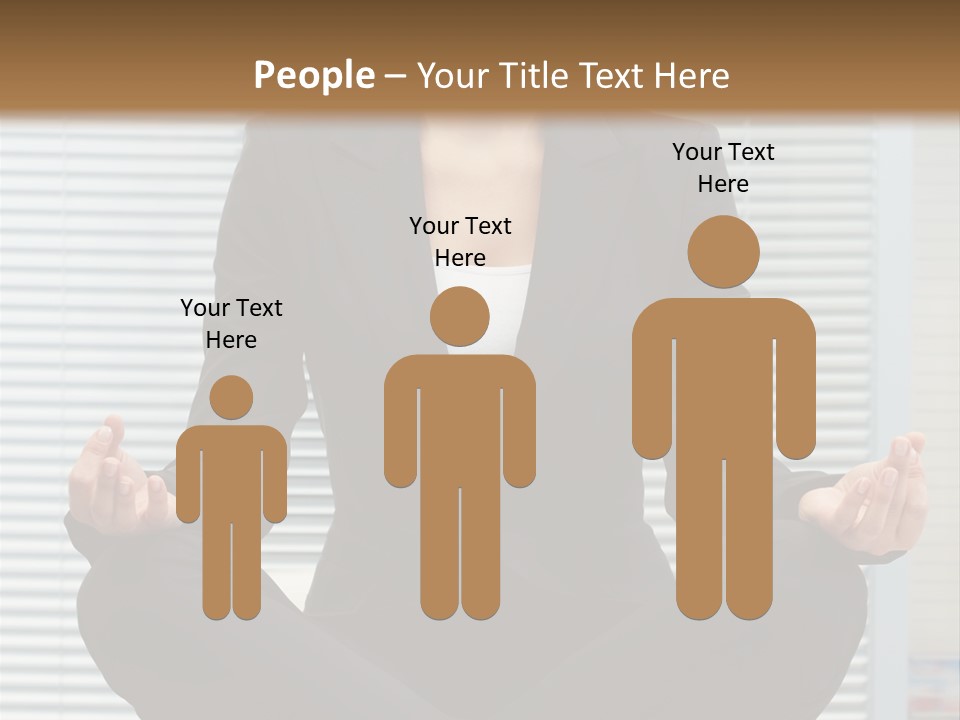 Employer Lifestyle Staff PowerPoint Template