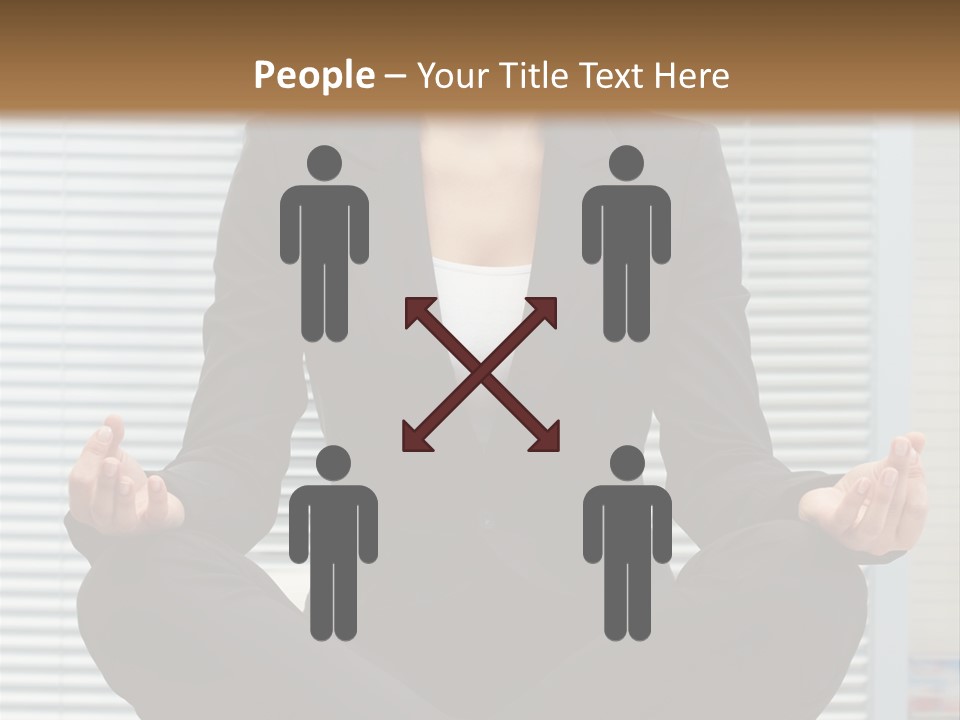 Employer Lifestyle Staff PowerPoint Template