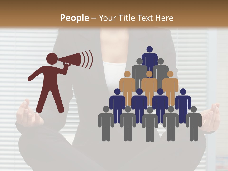 Employer Lifestyle Staff PowerPoint Template