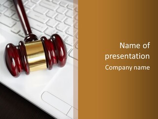 Business Crime Concept PowerPoint Template