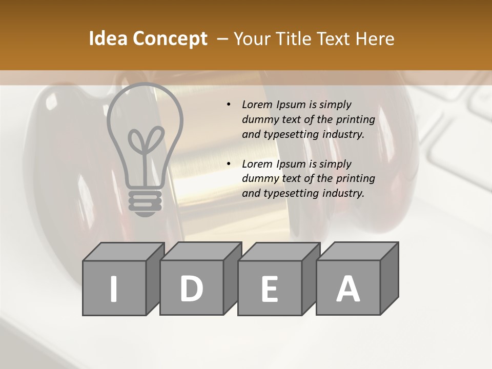 Business Crime Concept PowerPoint Template