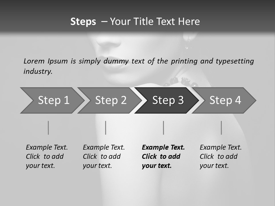 Luxury Pretty Isolated PowerPoint Template