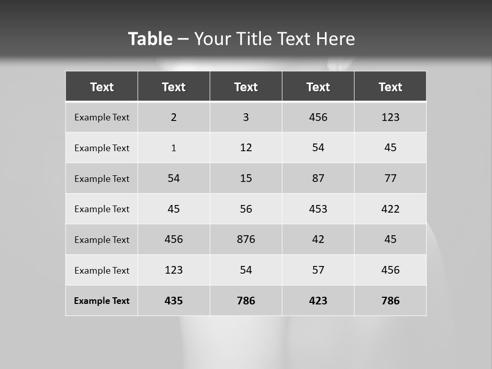 Luxury Pretty Isolated PowerPoint Template