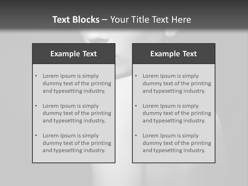 Luxury Pretty Isolated PowerPoint Template