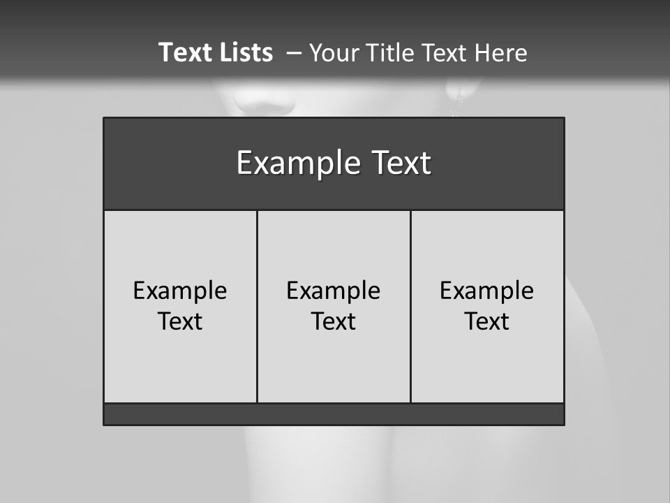 Luxury Pretty Isolated PowerPoint Template
