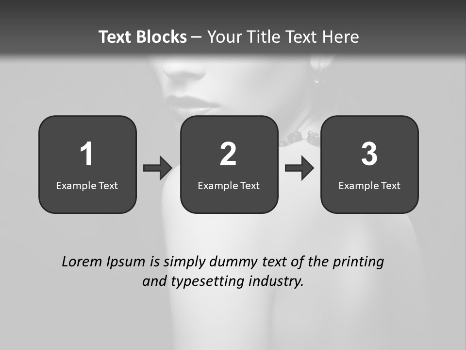 Luxury Pretty Isolated PowerPoint Template