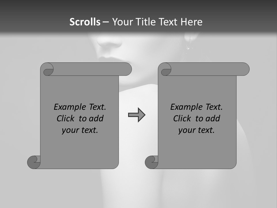 Luxury Pretty Isolated PowerPoint Template
