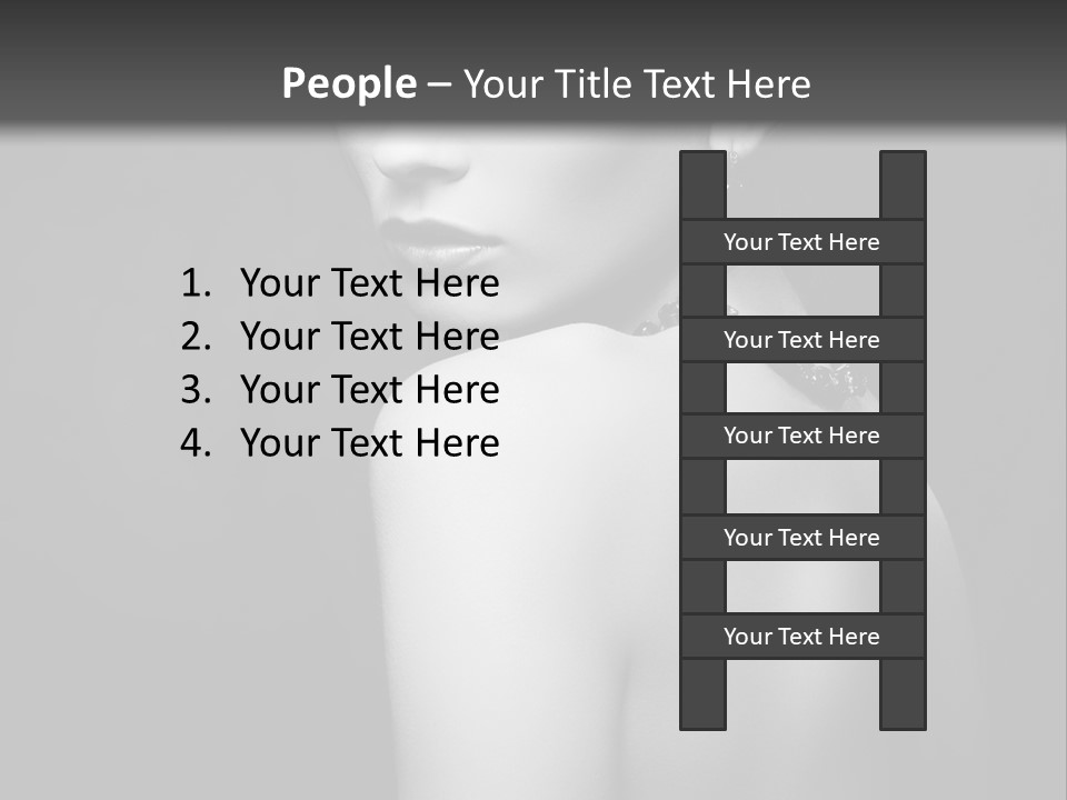 Luxury Pretty Isolated PowerPoint Template