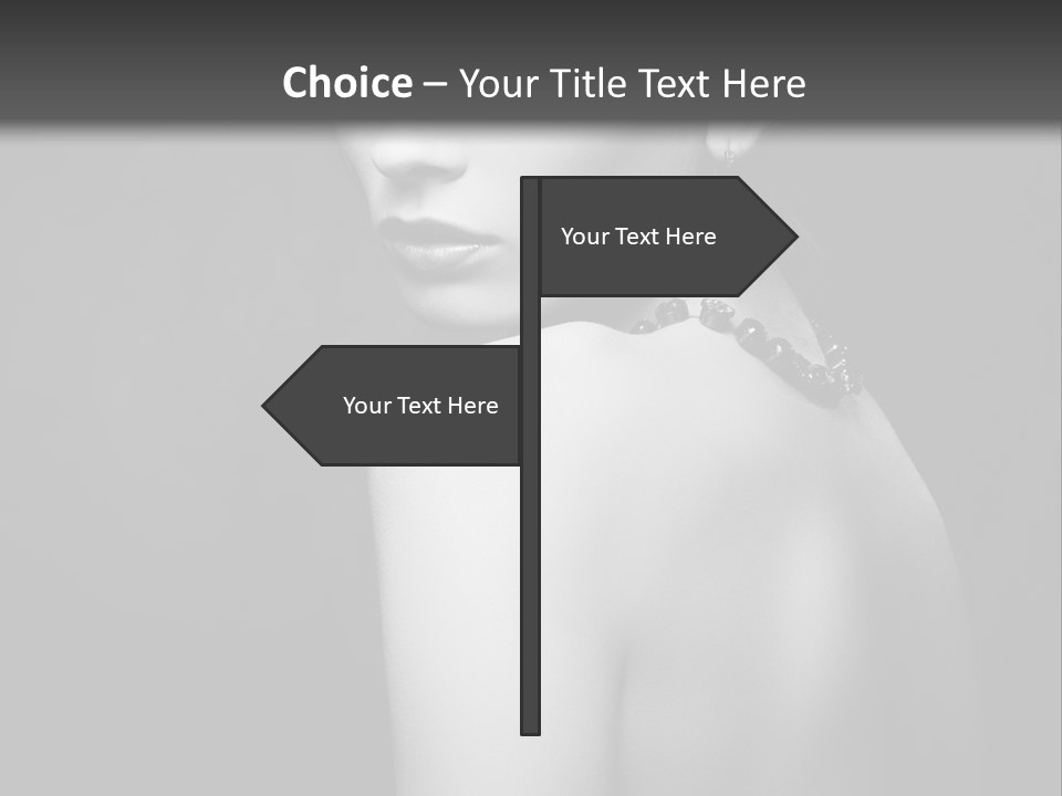 Luxury Pretty Isolated PowerPoint Template