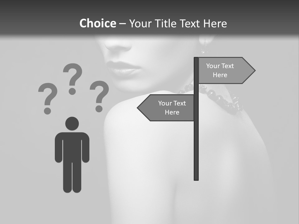 Luxury Pretty Isolated PowerPoint Template