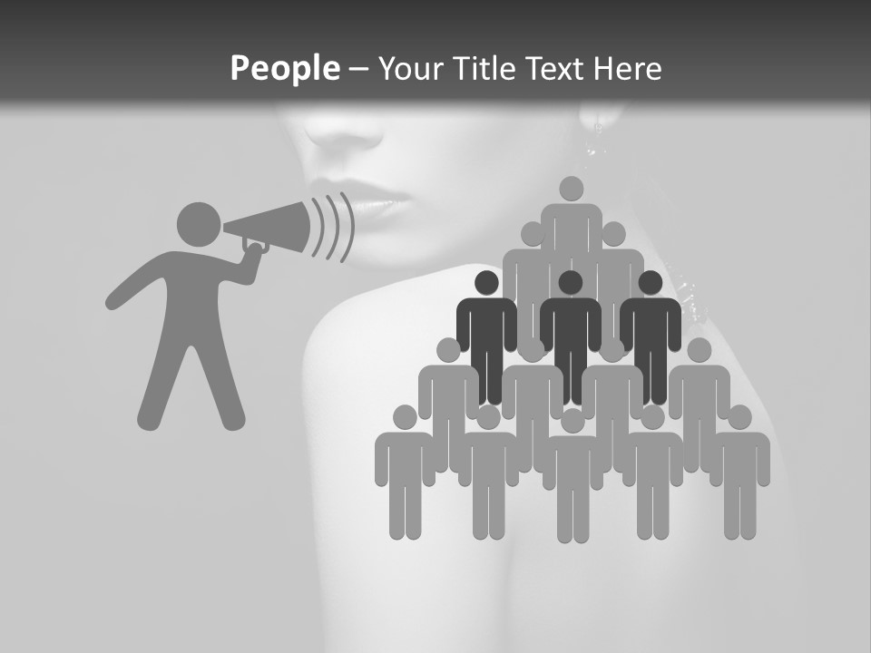 Luxury Pretty Isolated PowerPoint Template