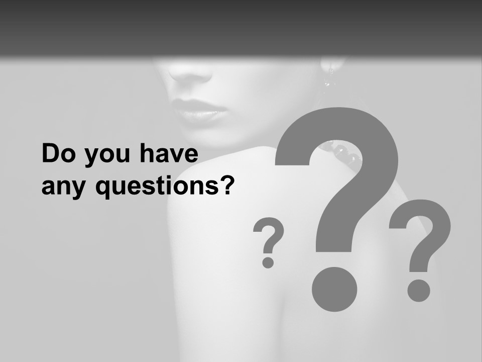 Luxury Pretty Isolated PowerPoint Template