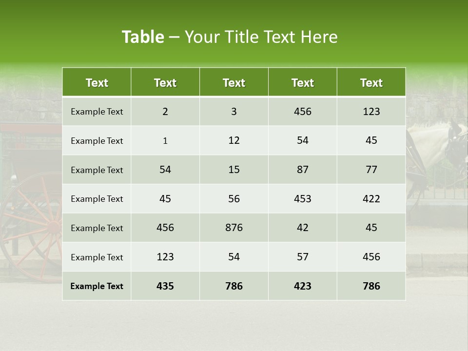 Wild Wild Animal White Background PowerPoint Template