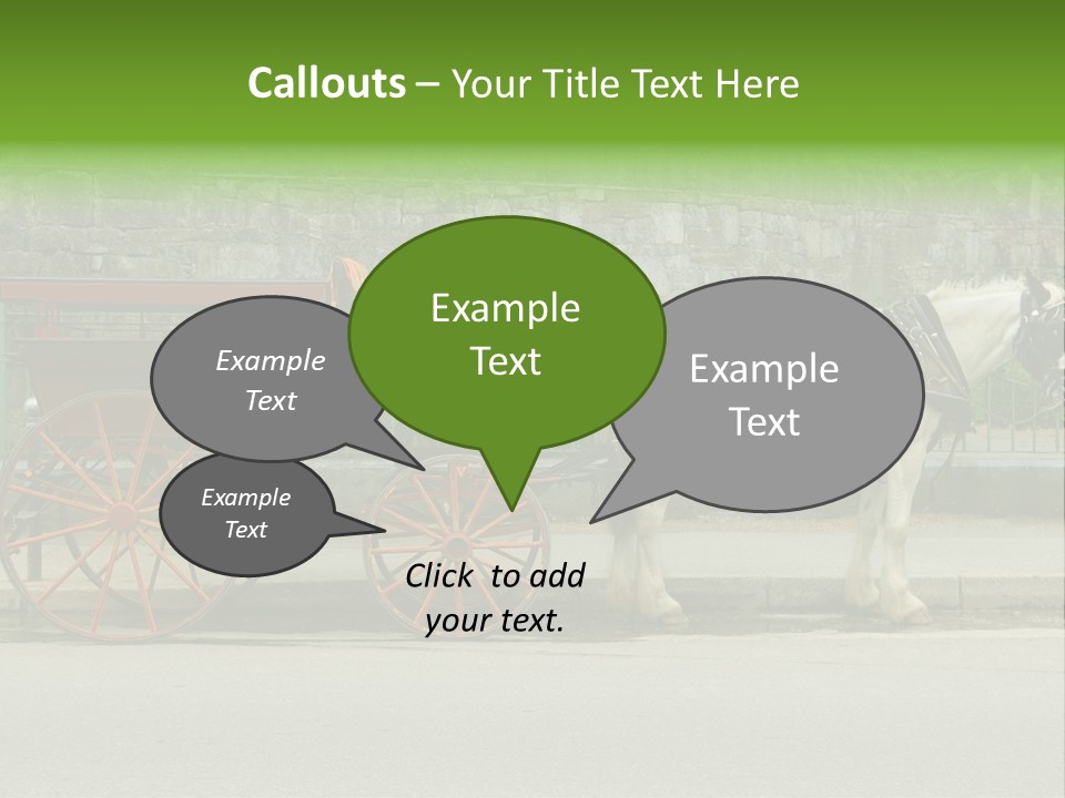 Wild Wild Animal White Background PowerPoint Template