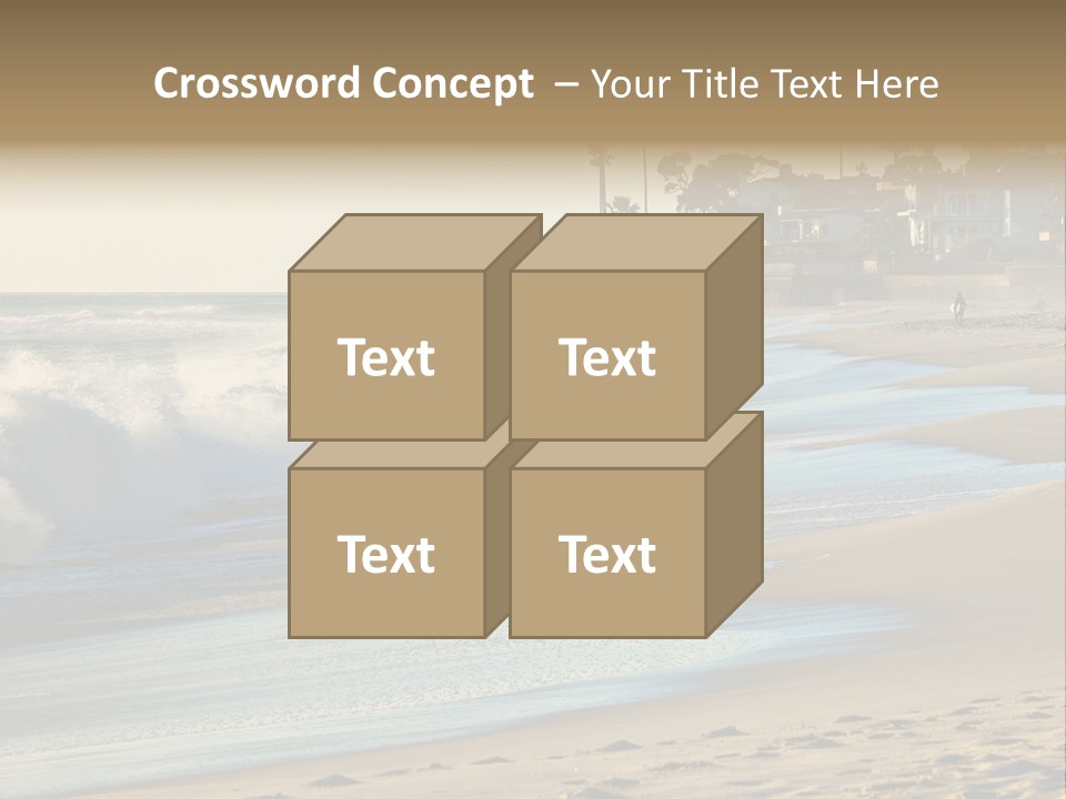 Ocean Diego Current PowerPoint Template