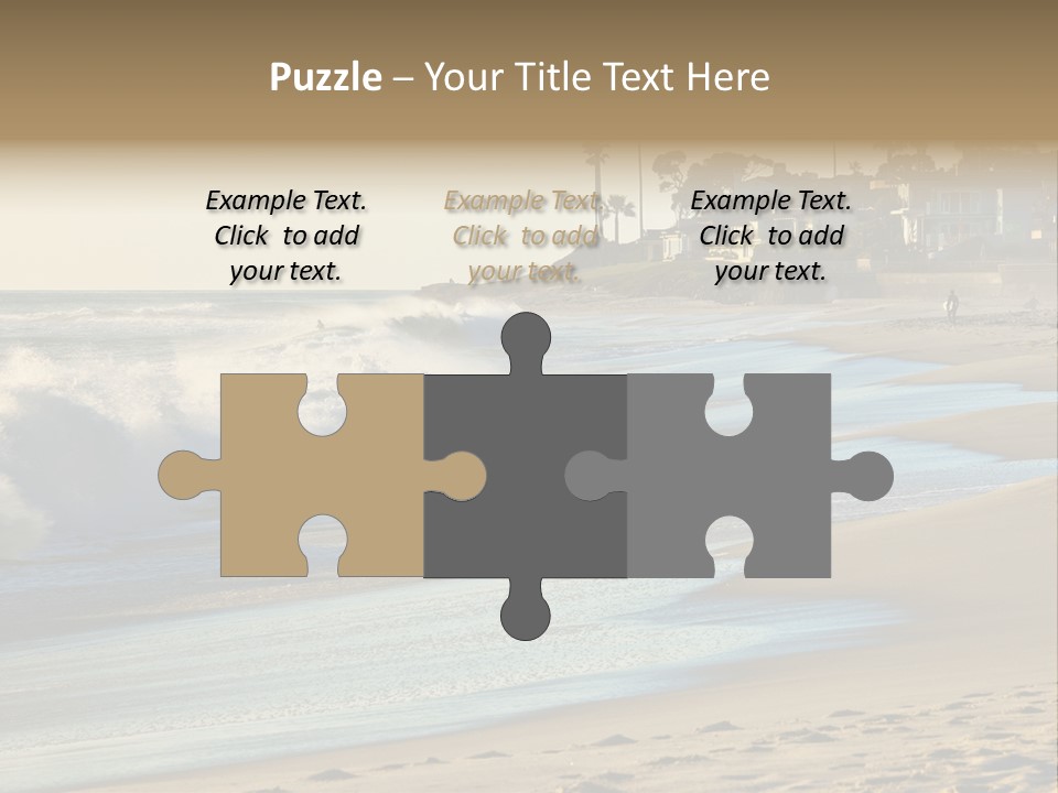 Ocean Diego Current PowerPoint Template