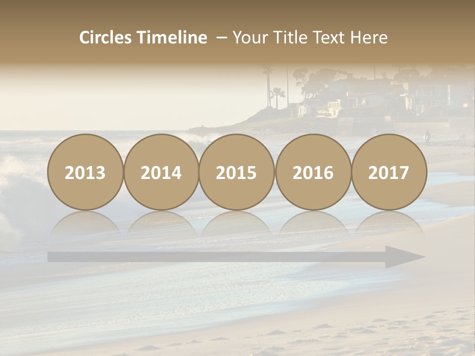 Ocean Diego Current PowerPoint Template