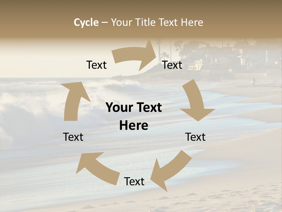 Ocean Diego Current PowerPoint Template