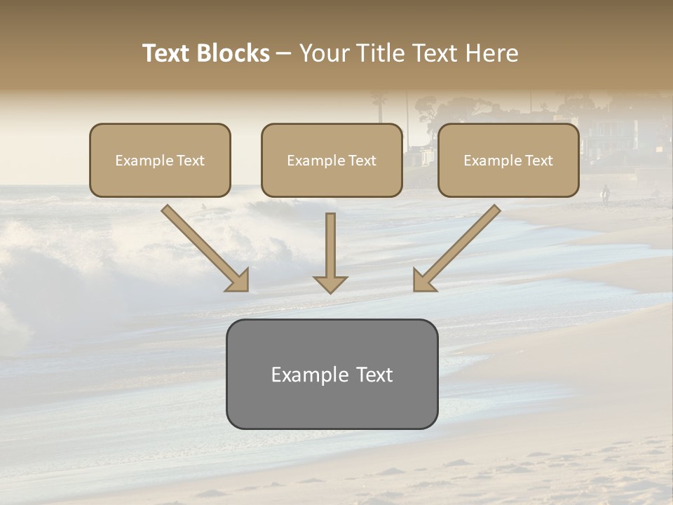 Ocean Diego Current PowerPoint Template
