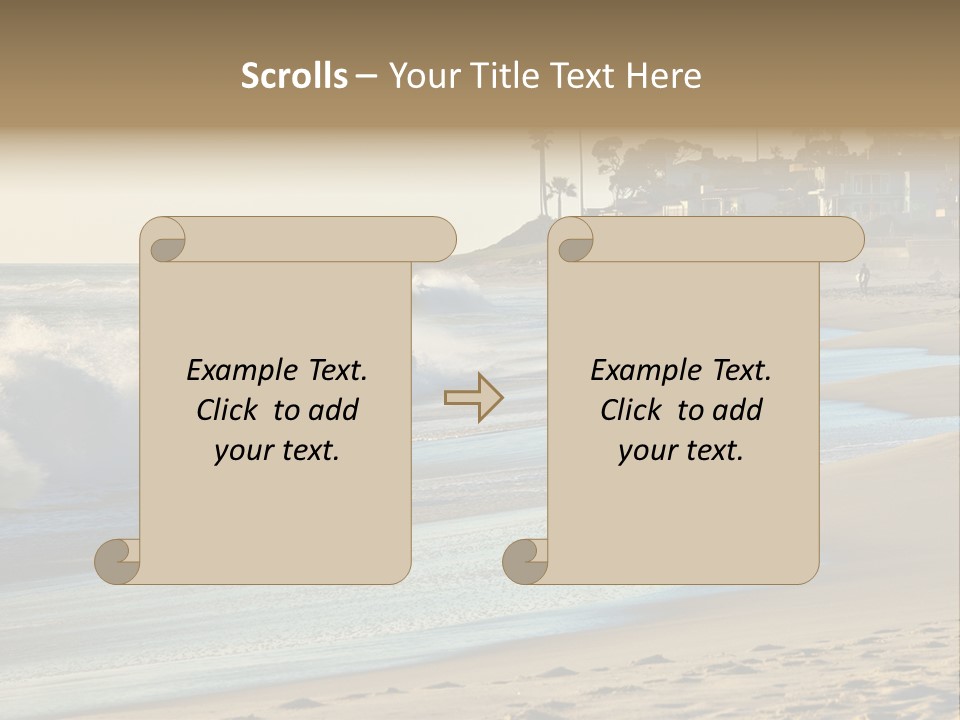 Ocean Diego Current PowerPoint Template
