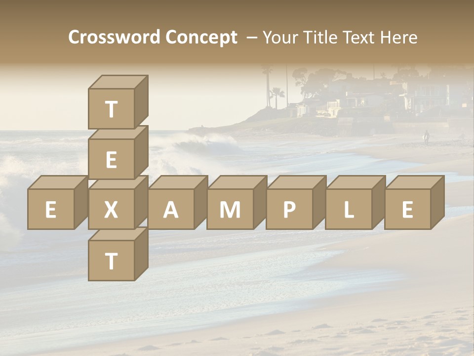 Ocean Diego Current PowerPoint Template