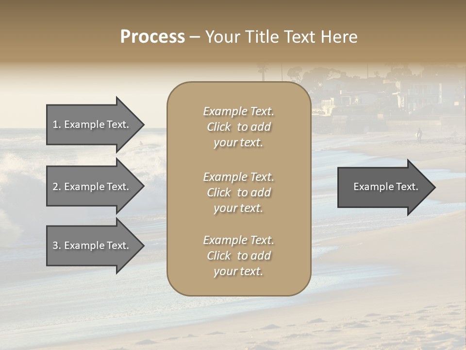 Ocean Diego Current PowerPoint Template