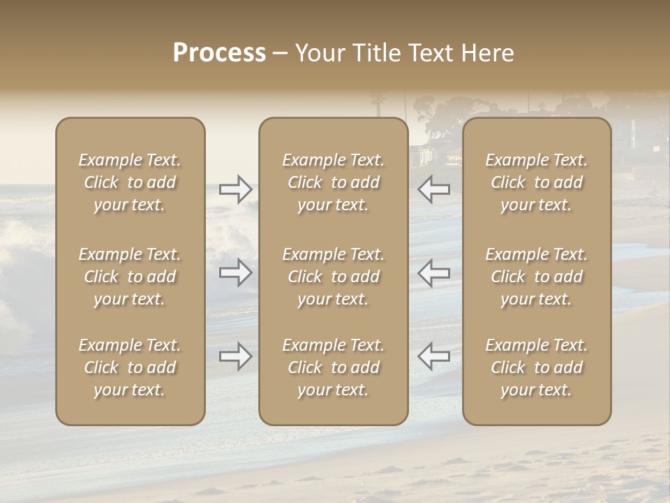 Ocean Diego Current PowerPoint Template