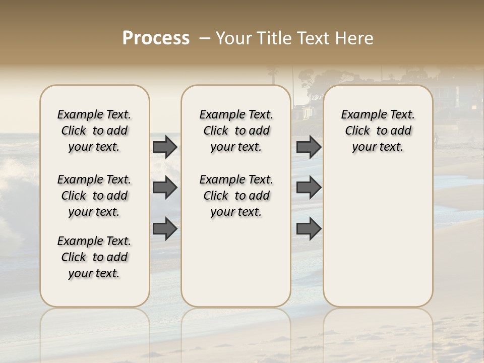 Ocean Diego Current PowerPoint Template