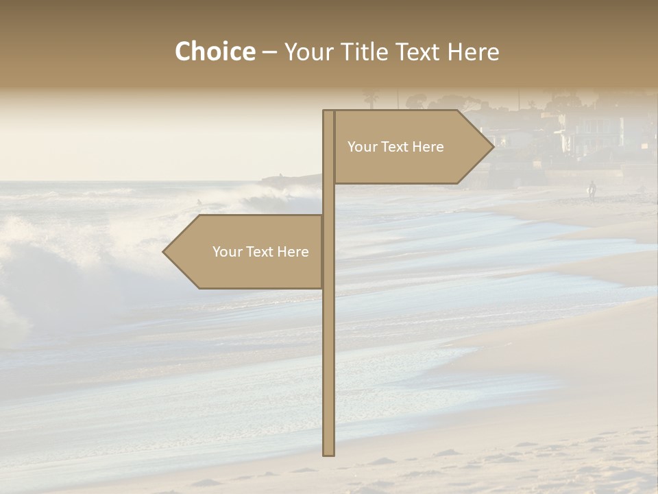 Ocean Diego Current PowerPoint Template