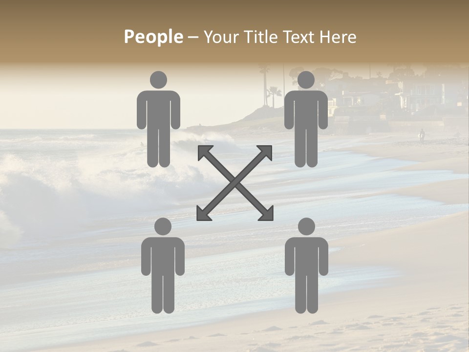 Ocean Diego Current PowerPoint Template