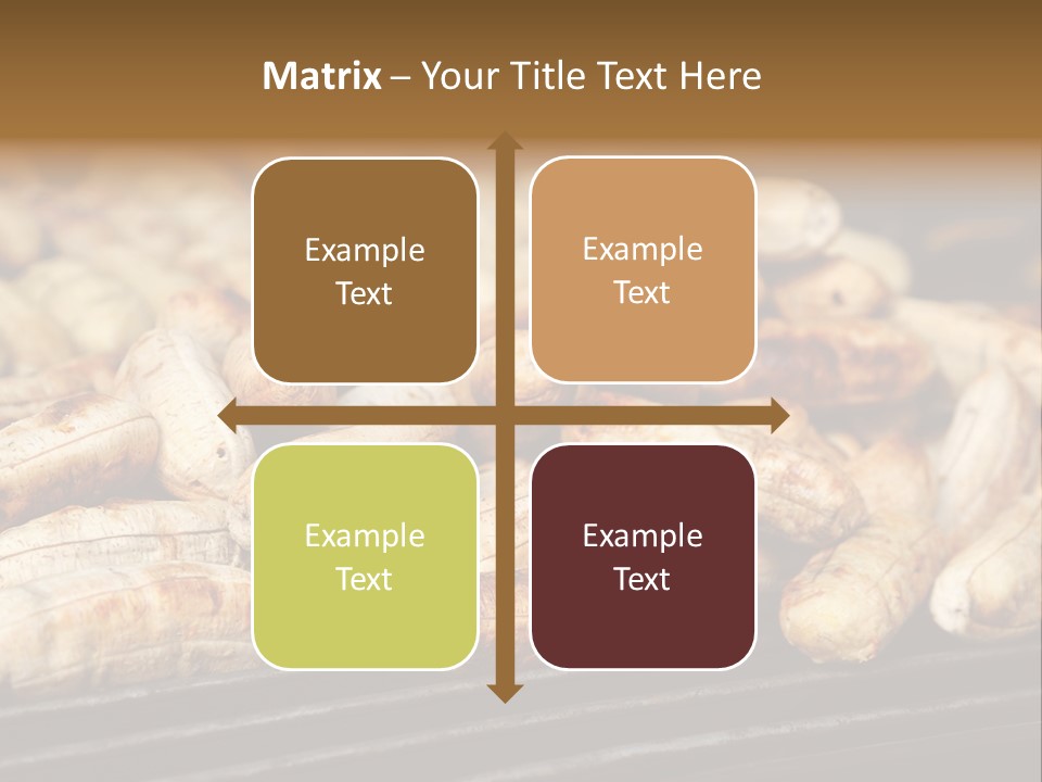 Barbecue Fruit Bangkok PowerPoint Template