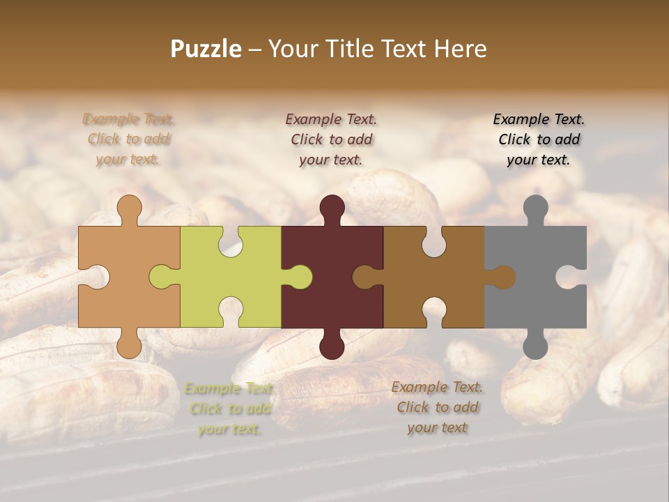 Barbecue Fruit Bangkok PowerPoint Template