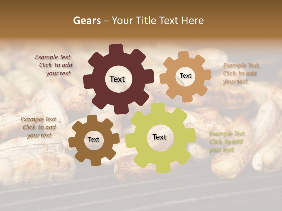 Barbecue Fruit Bangkok PowerPoint Template