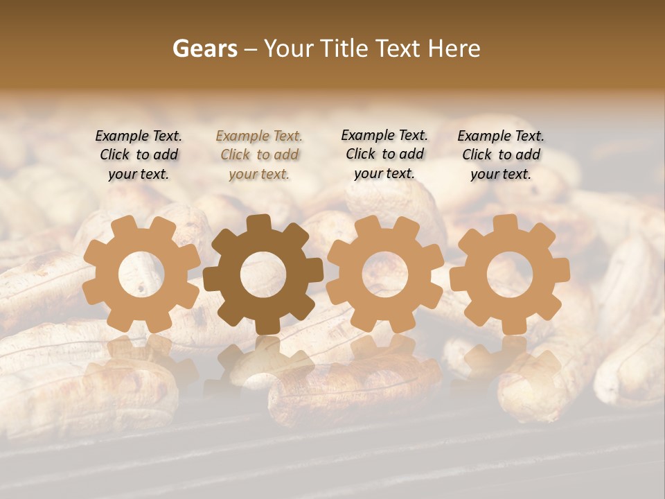 Barbecue Fruit Bangkok PowerPoint Template