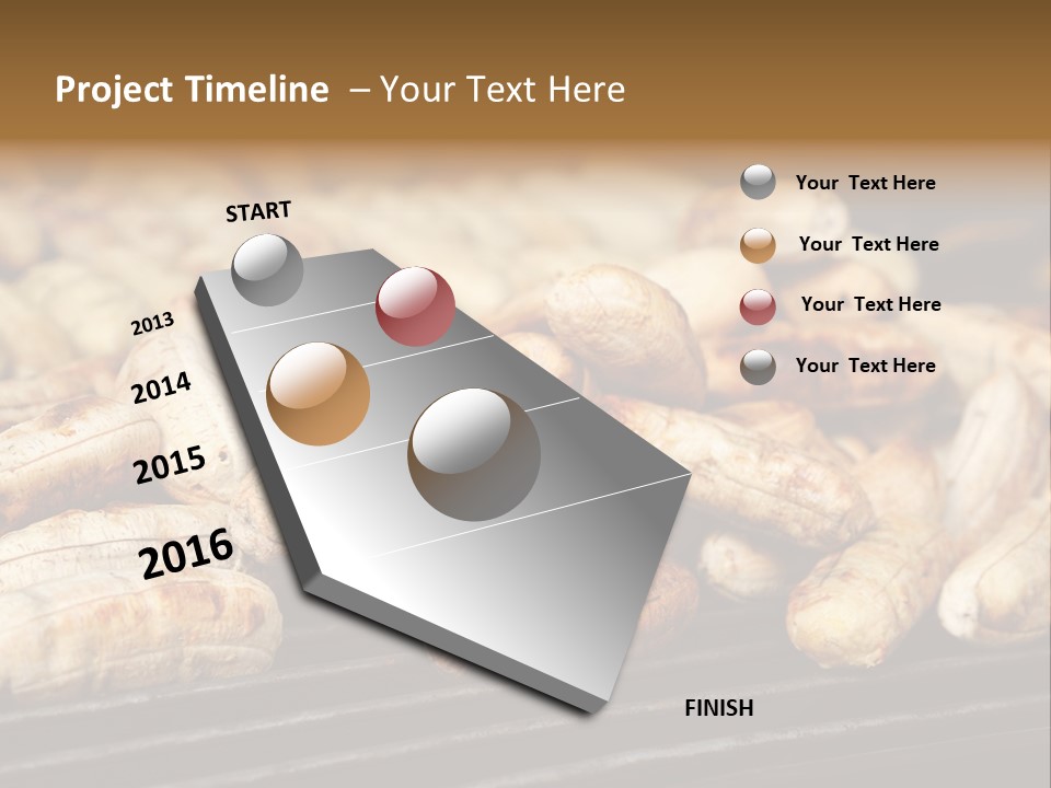 Barbecue Fruit Bangkok PowerPoint Template