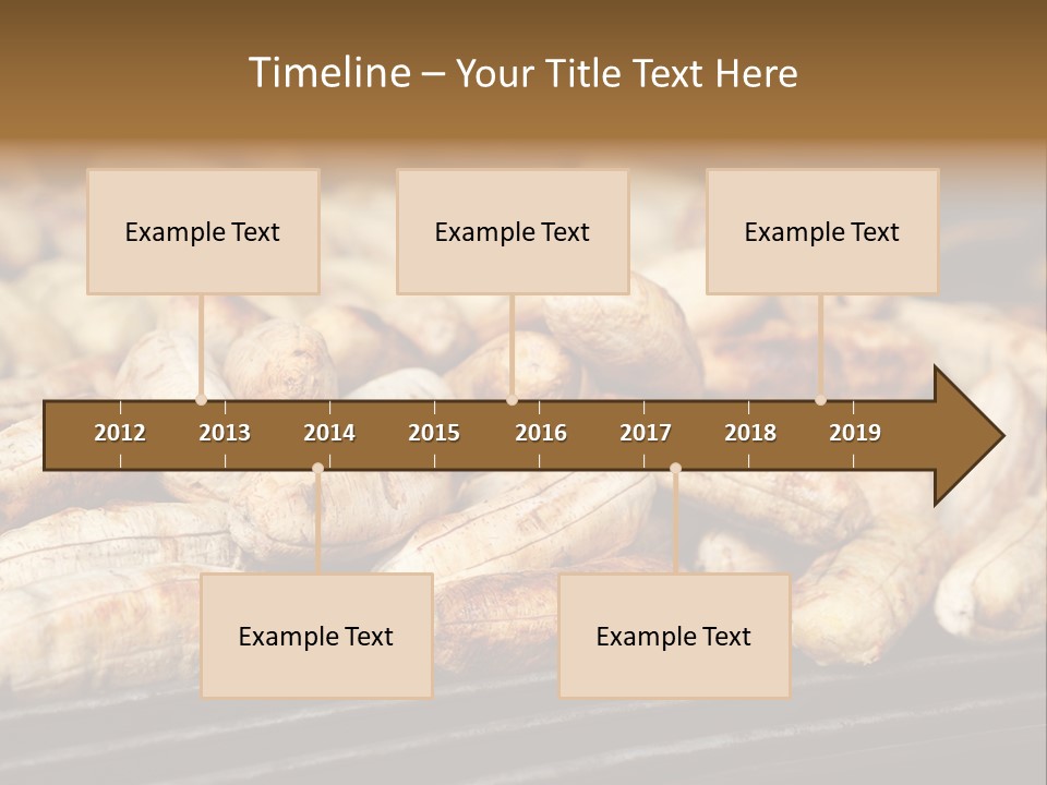 Barbecue Fruit Bangkok PowerPoint Template