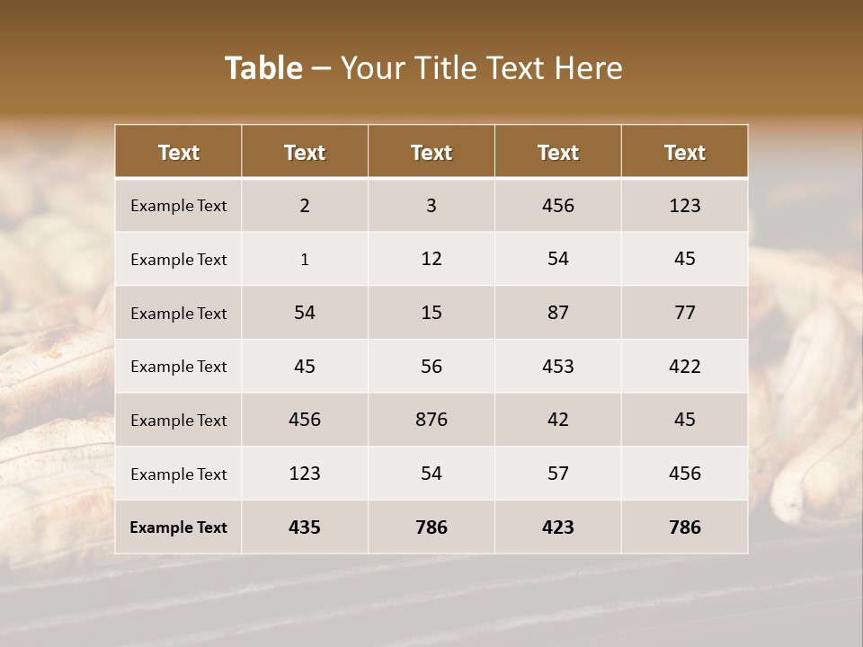 Barbecue Fruit Bangkok PowerPoint Template