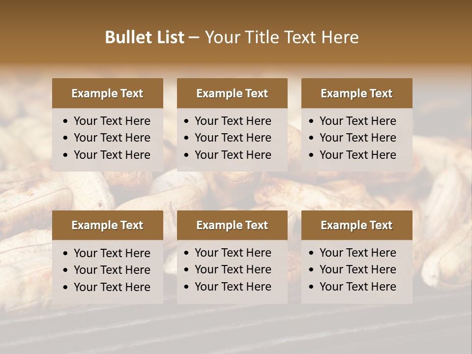 Barbecue Fruit Bangkok PowerPoint Template