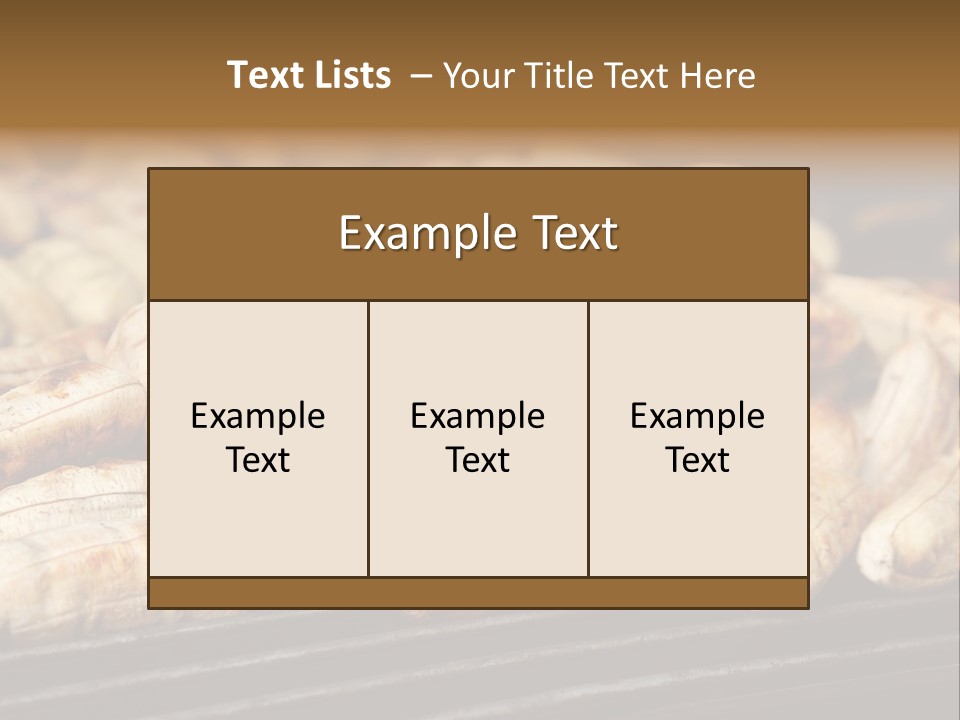 Barbecue Fruit Bangkok PowerPoint Template