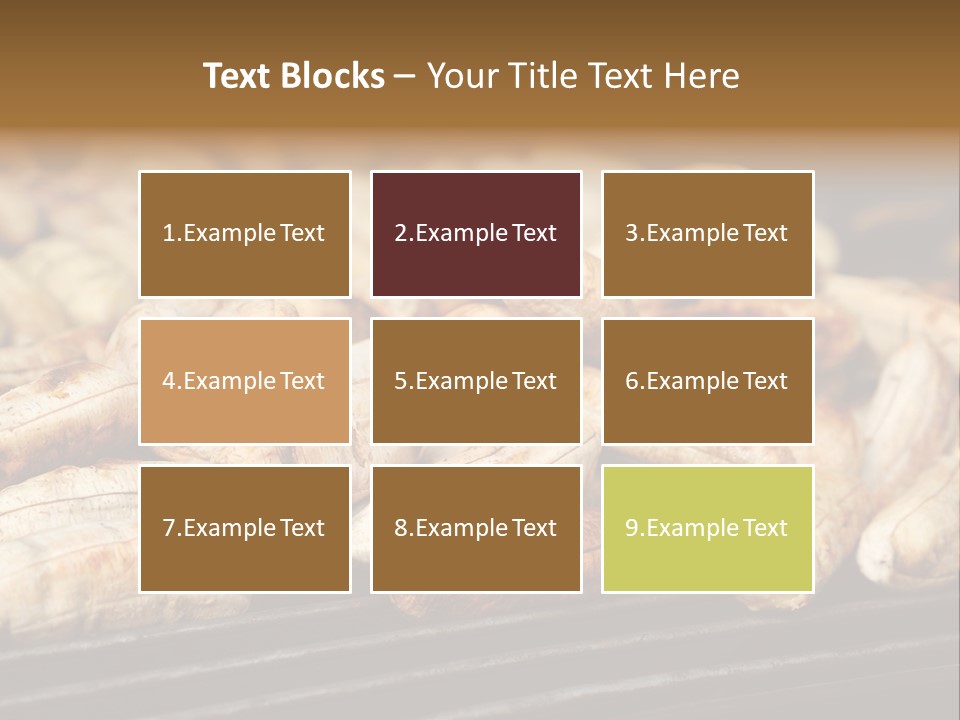 Barbecue Fruit Bangkok PowerPoint Template