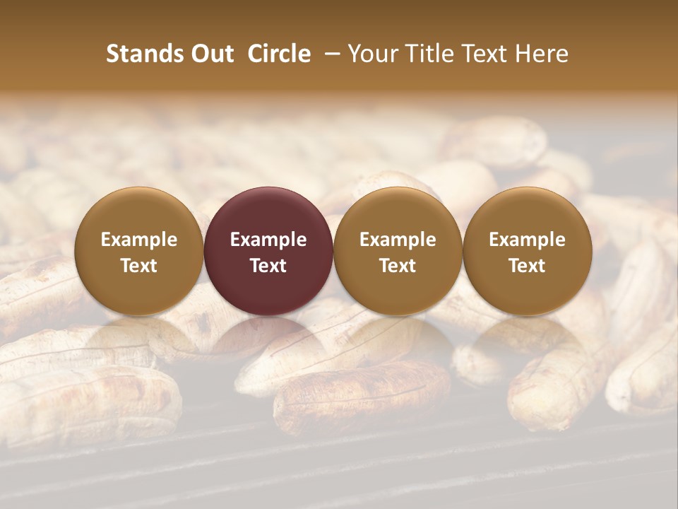Barbecue Fruit Bangkok PowerPoint Template